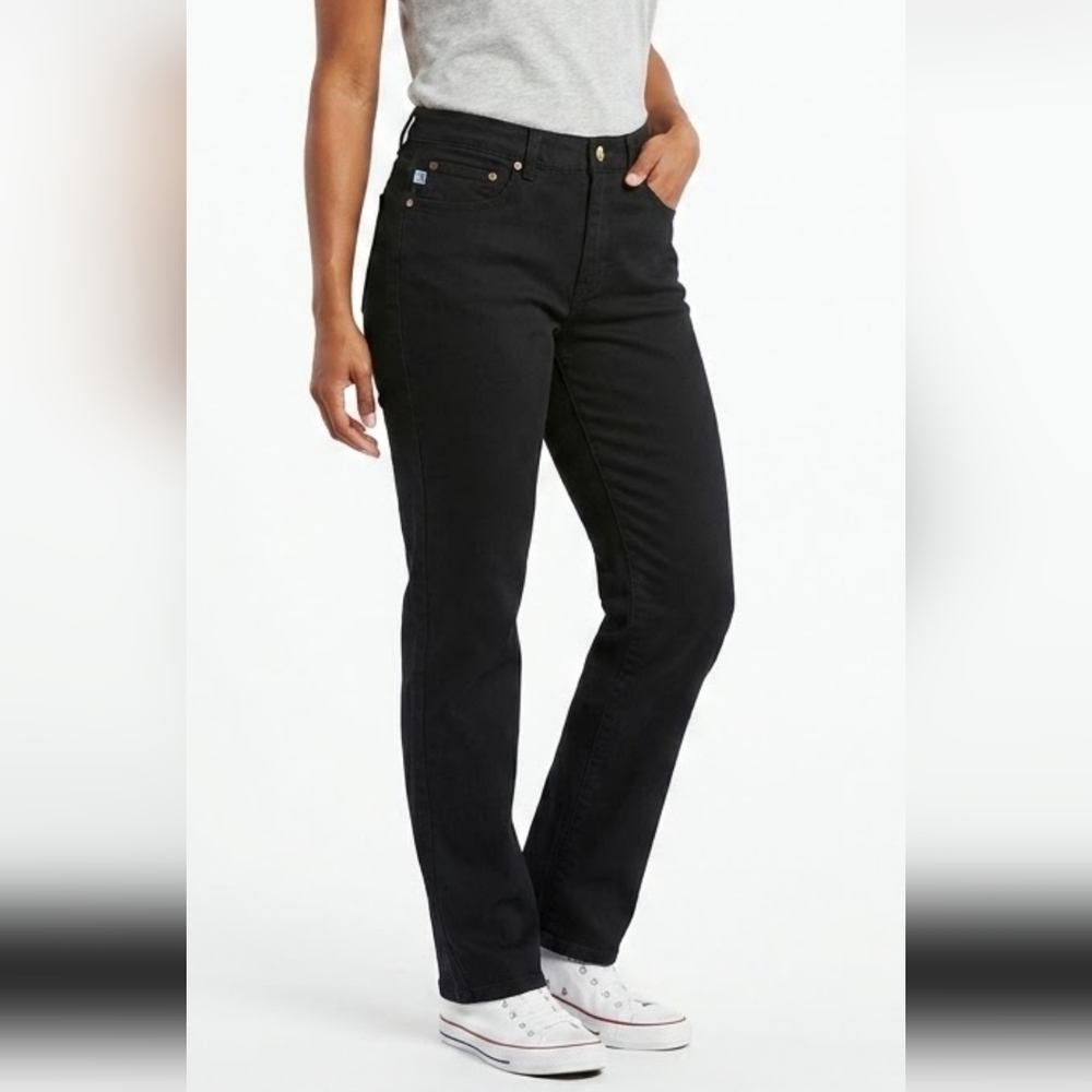 Duck Head Jeans Co. Black Relaxed Fit Stretch Jeans Size 6 Average